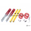 Kit amortisseurs corps filetés Volkswagen/Audi Beetle/Bora/Golf IV/A3/TT Quattro S3/4Motion (97-11, -20 à -80mm)