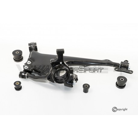 Kit silentblocs triangles suspension arrière gauche/droit inférieur T.D. (85-90, 44mm)