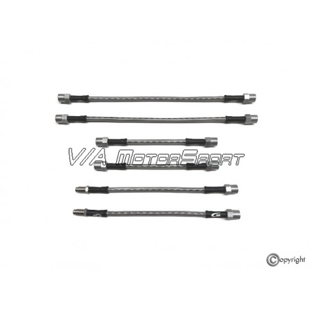 Kit flexibles frein avant/arrière H.P. Audi A4 Avant/Limousine Quattro S4 (95-01)