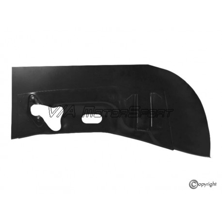 Tôle passage de roue arrière droite Volkswagen Käfer 12/13/15/1600/1302/03 (66-03, avec fixation barre stabilisatrice)