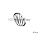 Grille d'avertisseur sonore Volkswagen Käfer 11/12/13/1500 Cabriolet 11/151 (52-73)