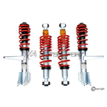 Kit amortisseurs corps filetés "H&R/Bilstein" Audi 80 Cabriolet (92-00)