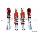 Kit amortisseurs corps filetés "H&R/Bilstein" Audi 80 Cabriolet (92-00)