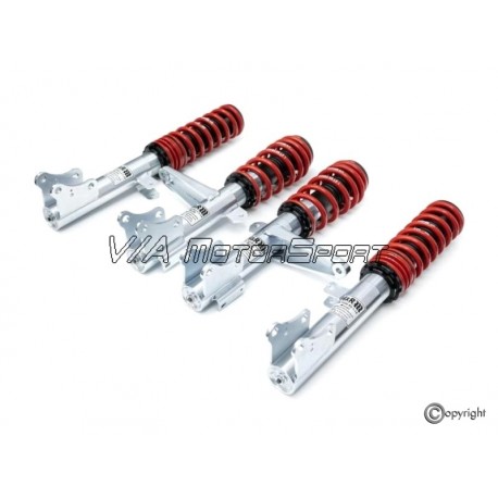 Kit amortisseurs corps filetés "H&R/Bilstein" Audi 80 Coupé Quattro S2 (90-96)