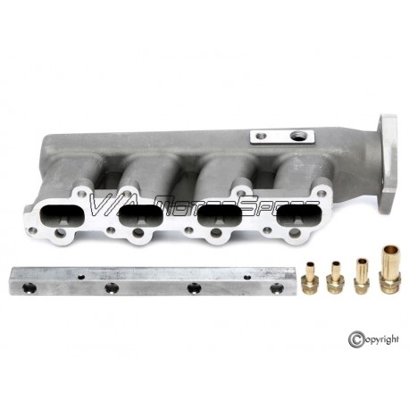 Kit collecteur d'admission H.P. & rampe d'injection moteur R4 1.8-2.0L 16V (85-99, inversé, clapet d'admission VR6)