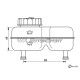 Réservoir liquide de frein tandem (66-67)