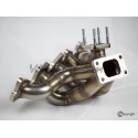 Collecteur d'échappement H.P. "High Flow" moteur R5 2.2L 20VT (89-97, K27/T3)