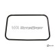 Cadre glace arrière de capote Volkswagen Golf I Cabriolet 155 (79-93)