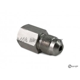 Raccord droit mâle/femelle maître-cylindre & tuyaux de freins (M12x1.0/M10x1.0)