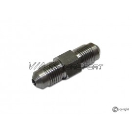 Raccord droit mâle/mâle maître-cylindre & tuyaux de freins (M10x1.0/M10x1.0)