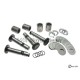 Kit axes pivots de leviers suspensions avant gauche/droit (47-65)
