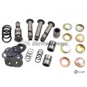 Kit axes pivots de leviers suspensions avant gauche/droit (63-67, 22mm)
