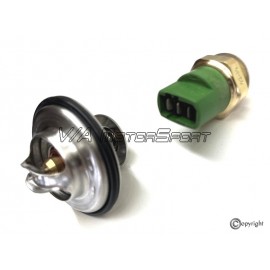 Kit thermostat & thermocontacteur ventilateur d'eau H.P. (89-97, 71-102°C & 87-76/93-82°C)