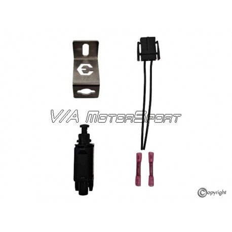 Kit support contacteur feux stop conversion Volkswagen Caddy/Golf I/Jetta I/Scirocco I (74-84, 2 pôles)