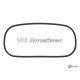 Joint glace arrière VW T3 Notchback 315 (61-73, jonc aluminium)