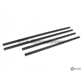 Kit lécheurs glaces de portes avant & glaces arrière gauche/droite extérieure VW Golf I Cabriolet 155 (79-93)