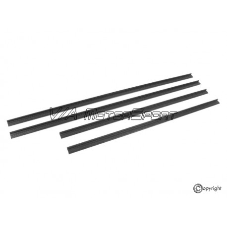 Kit lécheurs glaces de portes avant & glaces arrière gauche/droite extérieure VW Golf I Cabriolet 155 (79-93)
