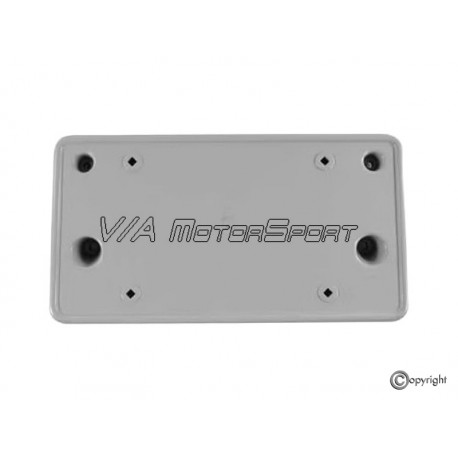 Support plaque d'immatriculation avant (88-93, USA)