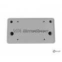 Support plaque d'immatriculation avant (88-93, USA)
