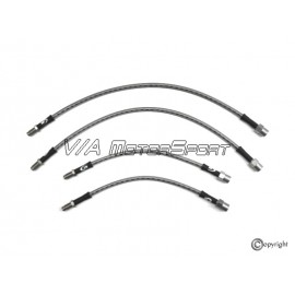 Kit flexibles frein avant/arrière H.P. Audi Quattro Coupé Quattro (86-91)