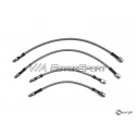 Kit flexibles frein avant/arrière H.P. Audi Quattro Coupé Quattro (86-91)