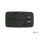 Miroir rétroviseur gauche/droit extérieur VW Golf I/Golf I Cabriolet/Jetta I/Scirocco I & II (79-93, convexe)