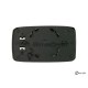 Miroir rétroviseur gauche/droit extérieur VW Golf I/Golf I Cabriolet/Jetta I/Scirocco I & II (79-93, convexe)