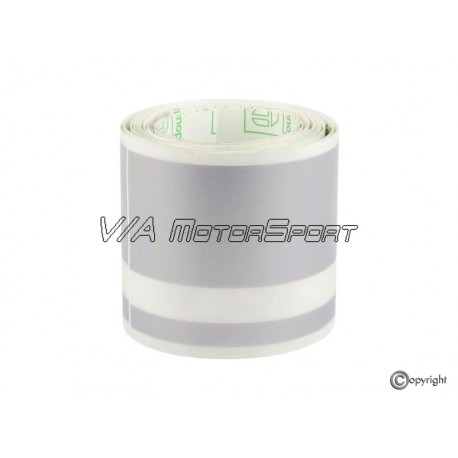 Kit bandes décoratives carrosserie gauche/droite inférieure VW Golf I & II/Jetta I & II GTI/GLI (76-86, argent)