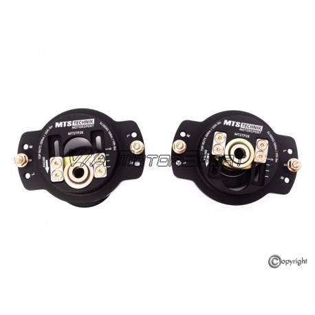 Kit paliers suspensions avant gauche/droit "Race" (74-93, réglable -2.5° à +0.5°)