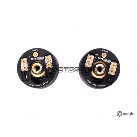 Kit paliers suspensions avant gauche/droit "Race" (84-02, réglable -2.5° à +0.5°)