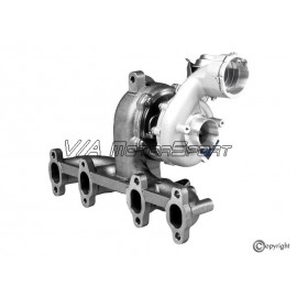 Collecteur d'échappement avec turbo "Garrett" moteur R4 1.9L 8V TDI (04-08, BPX/BUK)