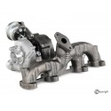 Collecteur d'échappement avec turbo "Garrett" moteur R4 1.9L 8V TDI (96-10, AHF/AJM/ALH/ASV/ATD/AXR/AUY/BVK)