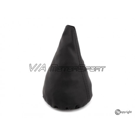 Soufflet levier boîte de vitesses mécanique 4/5 rapports (84-92, simili-cuir noir)