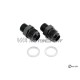 Kit adaptateurs tuyaux radiateur d'huile/support filtre à huile (84-97, -10AN/M18)