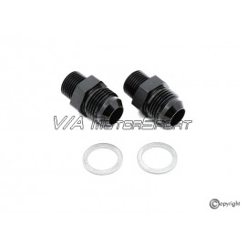 Kit adaptateurs tuyaux radiateur d'huile/support filtre à huile (84-97, -10AN/M18)
