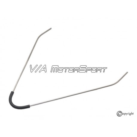 Support capot arrière (47-03, inox)