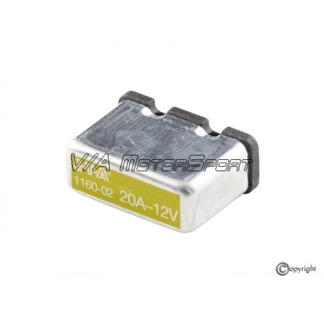 Fusible thermique (83-, 20A, jaune)