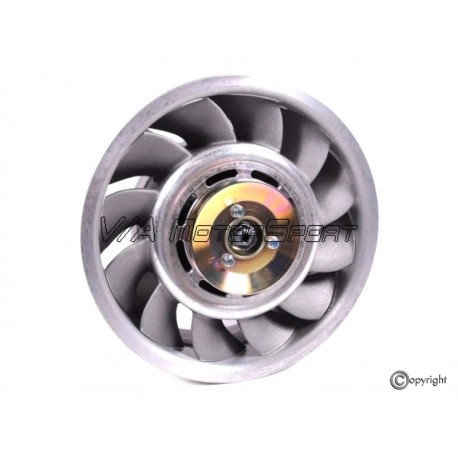 Alternateur & ventilateur "Style Porsche" moteur F4 1.3-2.0L 8V (65-03, 260mm, 14V65A)