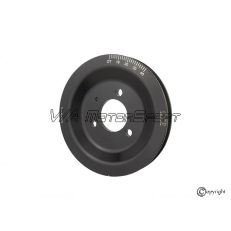 Poulie vilebrequin H.P. moteur F4 1.7-2.0L 8V (68-86, graduée, 140mm)