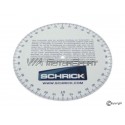Disque gradué calage distribution sur vilebrequin "Schrick" (200mm)