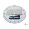 Disque gradué calage distribution sur vilebrequin "Schrick" (200mm)