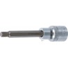 Douille à embouts | longueur 100 mm | 12,5 mm (1/2") | denture multiple intérieure (pour XZN) M8