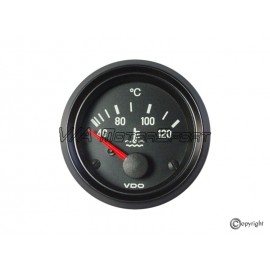 Indicateur température d'eau "VDO" (40-120°C, 52mm, 12V)