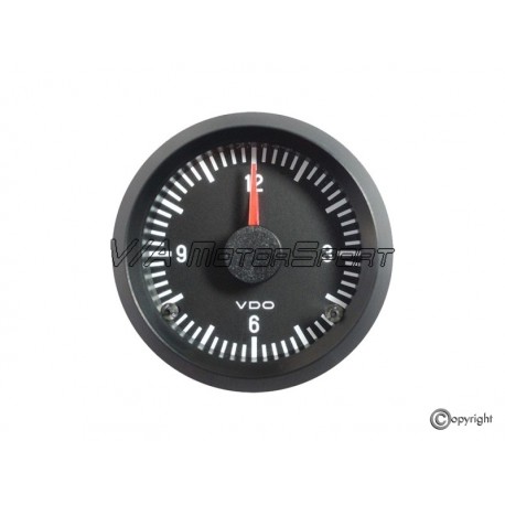 Indicateur montre "VDO" (12H, 52mm, 12V)