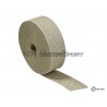 Ruban isolant thermique d'échappement fibre céramique (50mm x 10m, beige)