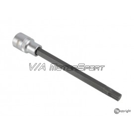 Douille embout vis culasse moteur R4/V6/V8 (Polydrive, 1/2", 168mm)