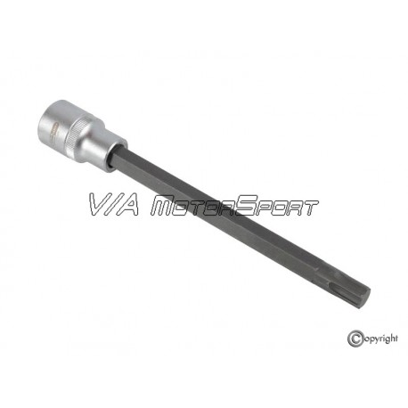 Douille embout vis culasse moteur R4/V6/V8 (Polydrive, 1/2", 168mm)