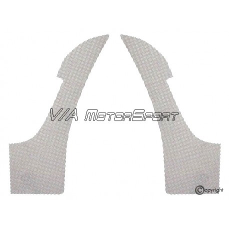 Kit films protection extensions d'ailes arrière gauche/droit VW Golf I Cabriolet (88-93)