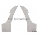 Kit films protection extensions d'ailes arrière gauche/droit VW Golf I Cabriolet (88-93)