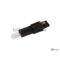 Porte ampoule avec ampoule de commutateur phares & feu arrière (74-00, 12V1.2W)